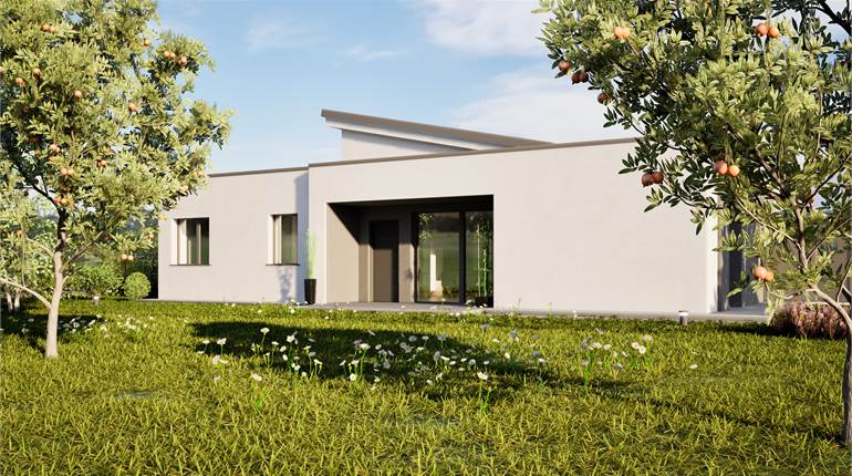 Villa Singola su unico piano abitativo a Cirimido